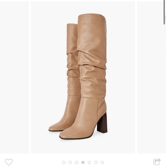Block Heel Boots- JustFab - Picture 3 of 3